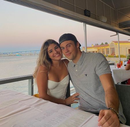 Aalyah with her boyfriend.